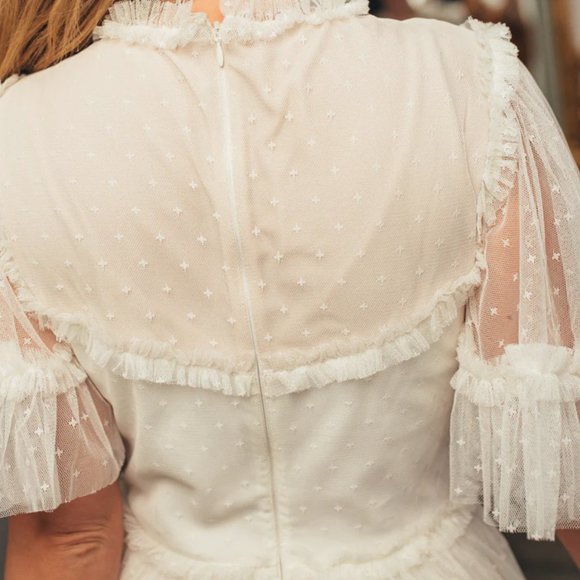 Ivy City Co. White Maxi Dress - Picture 5 of 6